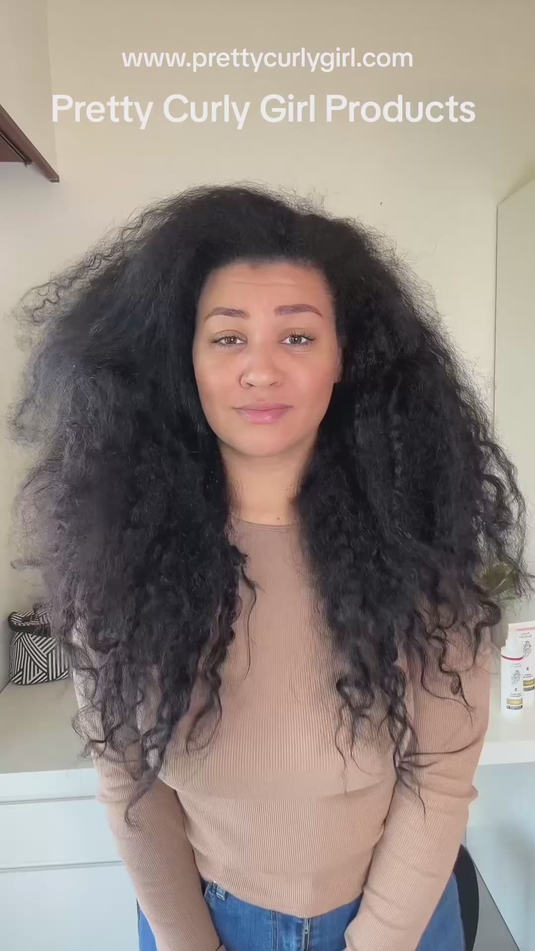 Pretty Curly Girl